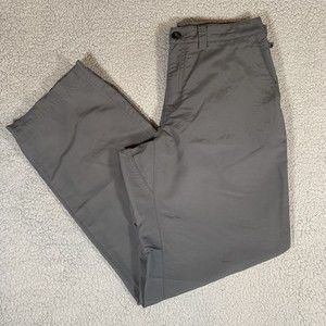 REI Hiking Pants Men’s 30x30 Gray Regular Fit Nylon Stretch Outdoor Camping EUC